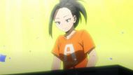 Momo as seen during the school event (Image Source: Studio Bones)
